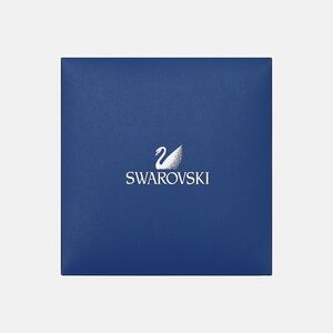 SWAROVSKI Earring Storage Box in Blue￨(Size 3.25” x 3.5” x 1.5”)